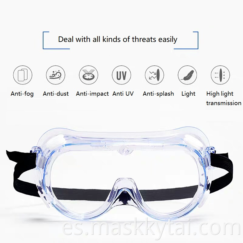 Anti-fog Plastic Goggle